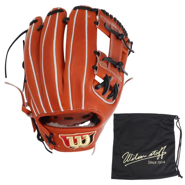 ウイルソン(Wilson)硬式用グラブ 内野手用 野球グローブ 一般 DUAL 86型 WBW102901(Men’s)