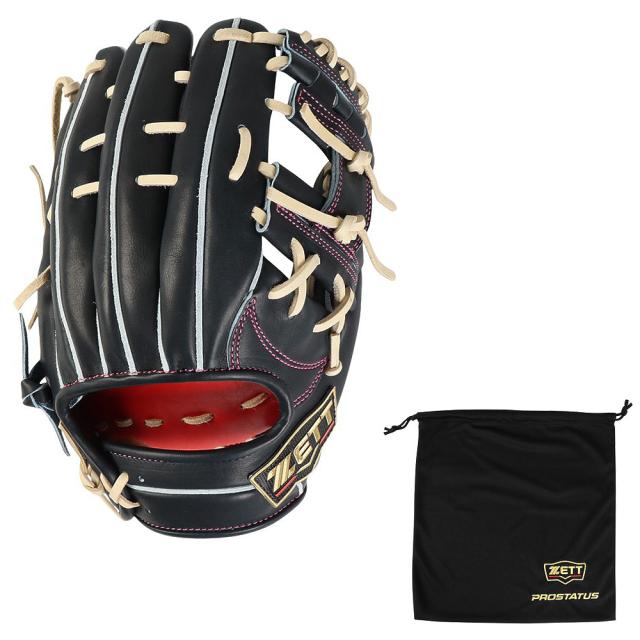 ゼット(ZETT)硬式用グラブ 二塁手・遊撃手用 野球グローブ 一般 プロステイタスSE BPROG565S-1932N(Me…