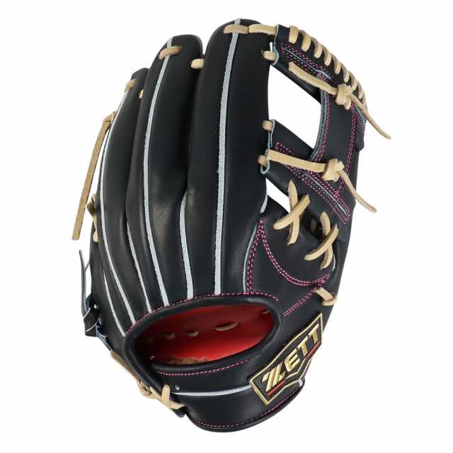 ゼット(ZETT)硬式用グラブ 二塁手・遊撃手用 野球グローブ 一般 プロステイタスSE BPROG765S-1932N(Me…