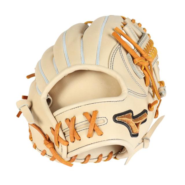 ミズノ(MIZUNO)硬式用グラブ 内野手用 野球グローブ 一般 ミズノプロ 限定モデル 1AJGH33213 8049 お一…_5