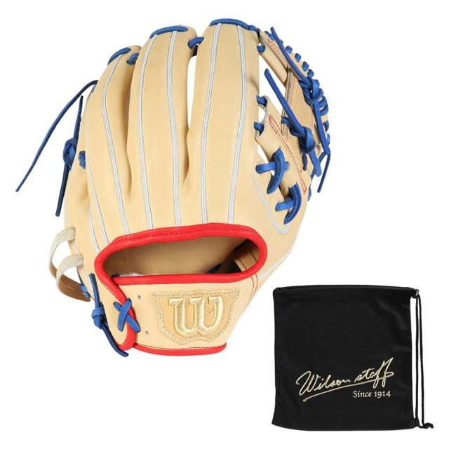 ウイルソン(Wilson)硬式用グラブ 内野手用 野球グローブ 一般 DUAL 86型 ムーキー・ベッツ WBW104554(…