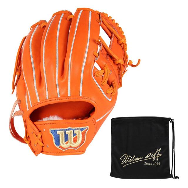 ウイルソン(Wilson)硬式用グラブ 内野手用 野球グローブ 一般 DUAL 86型 MIGGY WBW104555(Men…