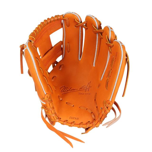 Wilson 限定モデル　硬式グローブ内野手モデル Eオレンジ ウイルソン(Wilson)硬式用グラブ 内野手用 野球グローブ 一般 INFIELD
