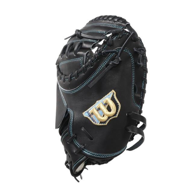 ウイルソン(Wilson)硬式用グラブ 内野手用 野球グローブ 一般 INFIELD CM33 LTD Black WBW10…_2