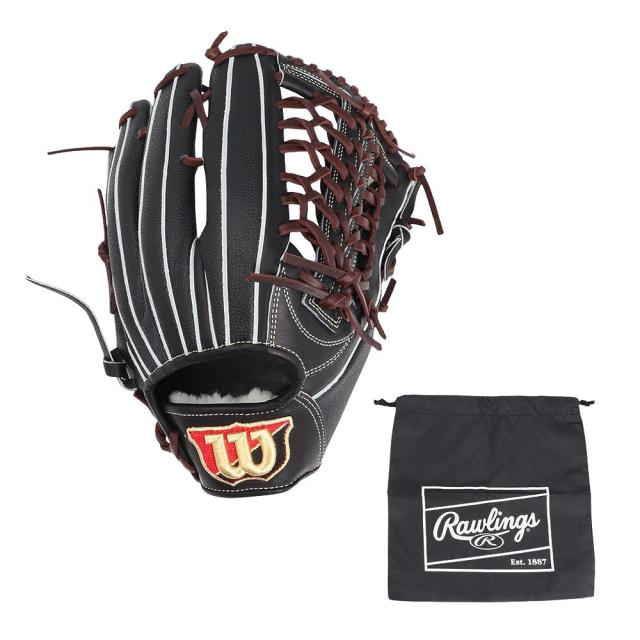 ウイルソン(Wilson)硬式用グラブ 外野手用 野球グローブ 一般 スタッフ デュアル D8型 WBW102923(Men’…