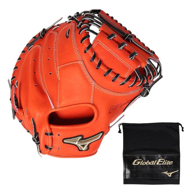 ミズノ(MIZUNO)硬式用 グラブ 捕手用 グローバルエリート 號SAKEBI B-D