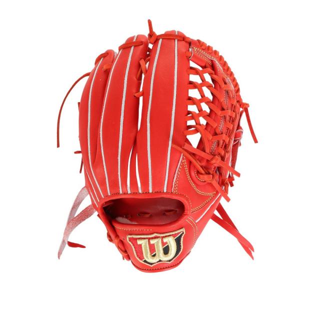 Wilson 硬式グローブ 野手用 ウイルソン/ウィルソン Wilson 専用グラブ袋付き WilsonStaffDUAL