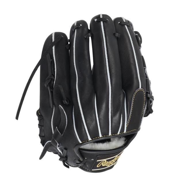 Rawlings 野球グローブ 黒 ローリングス グローブ 大人 一般 Rawlings GR4HEA15W ブラック 黒