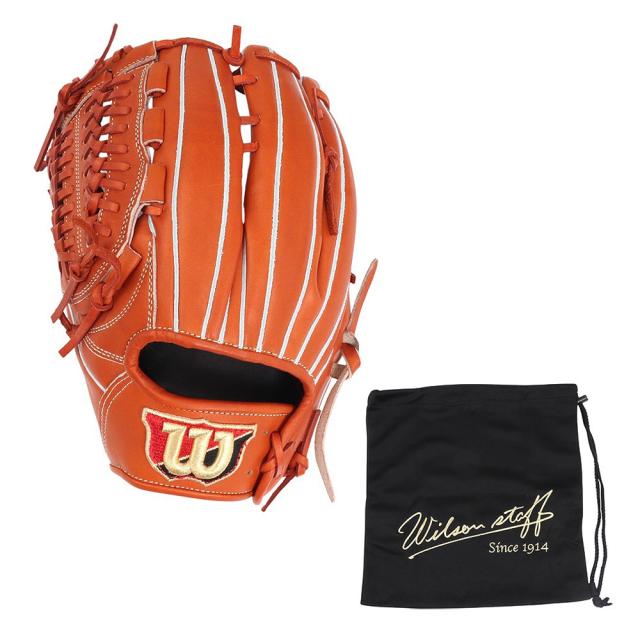 ウイルソン(Wilson)硬式用グラブ 投手用 ユーティリティ用 野球グローブ 一般 スタッフ デュアル 33型 左投げ用 W…