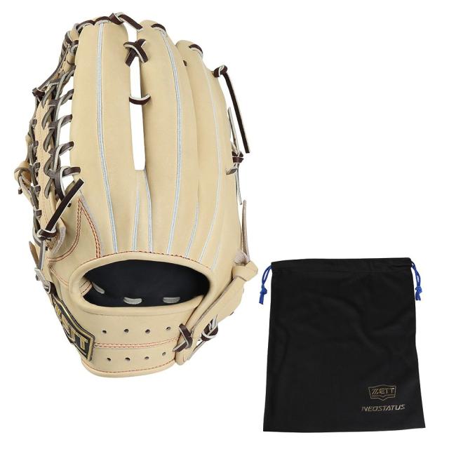 ゼット(ZETT)硬式用グラブ 外野手用 野球グローブ 一般 ネオステイタスVL 左投げ用 BPGB12427N-3237RH…