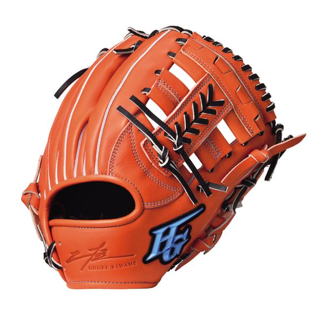 ハイゴールド(Hi-Gold)軟式用グラブ 二塁手・遊撃手用 SRオレンジ×ブラック 己極 OKG-1104 右投げ用(Men…の通販は 15,840円