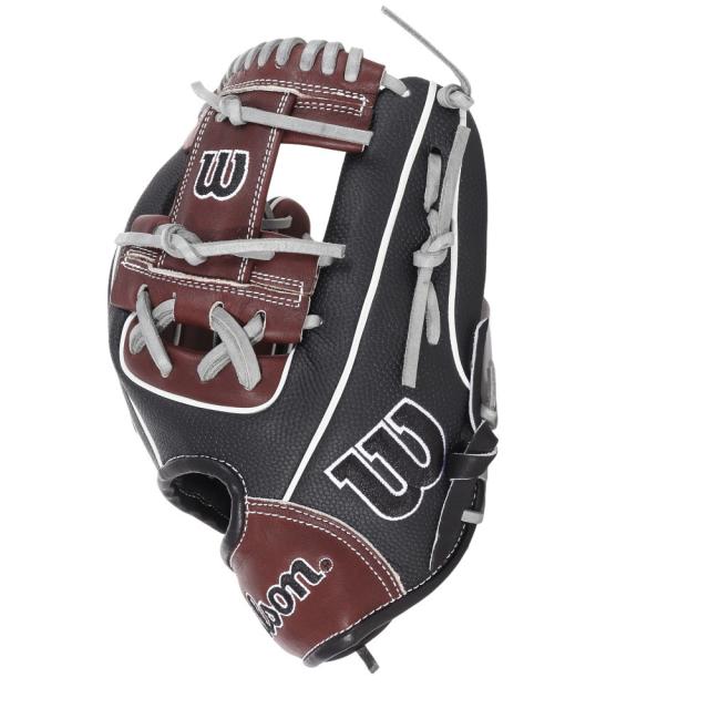 ウイルソン(Wilson)軟式用グラブ 内野手 野球グローブ 一般 ワナビーヒーローデュアル 86型 WBW101545(Me… グローブ