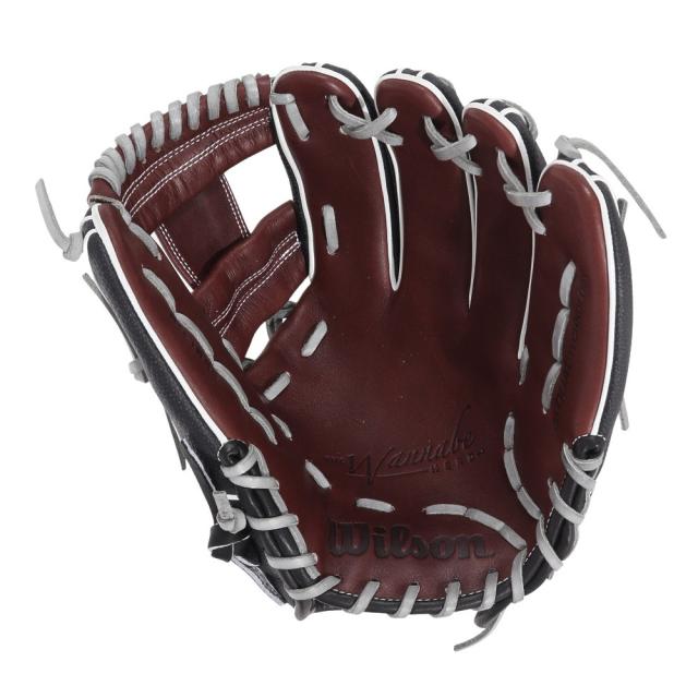 ウイルソン(Wilson)軟式用グラブ 内野手 野球グローブ 一般 ワナビーヒーローデュアル 86型 WBW101545(Me… グローブ