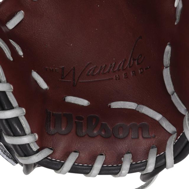 ウイルソン(Wilson)軟式用グラブ 内野手 野球グローブ 一般 ワナビーヒーローデュアル 86型 WBW101545(Me… グローブ