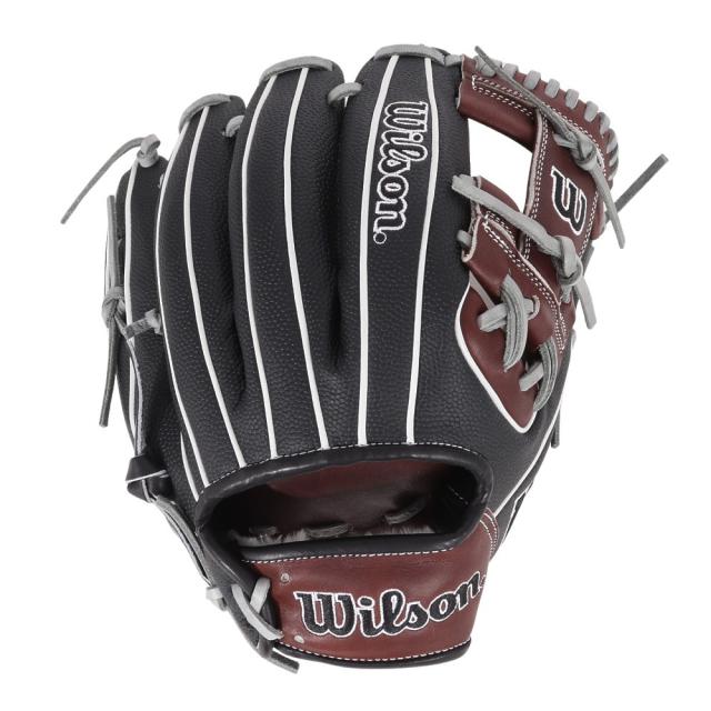 ウイルソン(Wilson)軟式用グラブ 内野手 野球グローブ 一般 ワナビーヒーローデュアル 86型 WBW101545(Me… グローブ