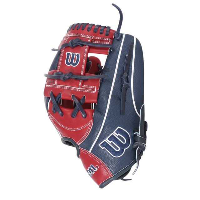 ウイルソン(Wilson)軟式用グラブ 内野手 野球グローブ 一般 ワナビー