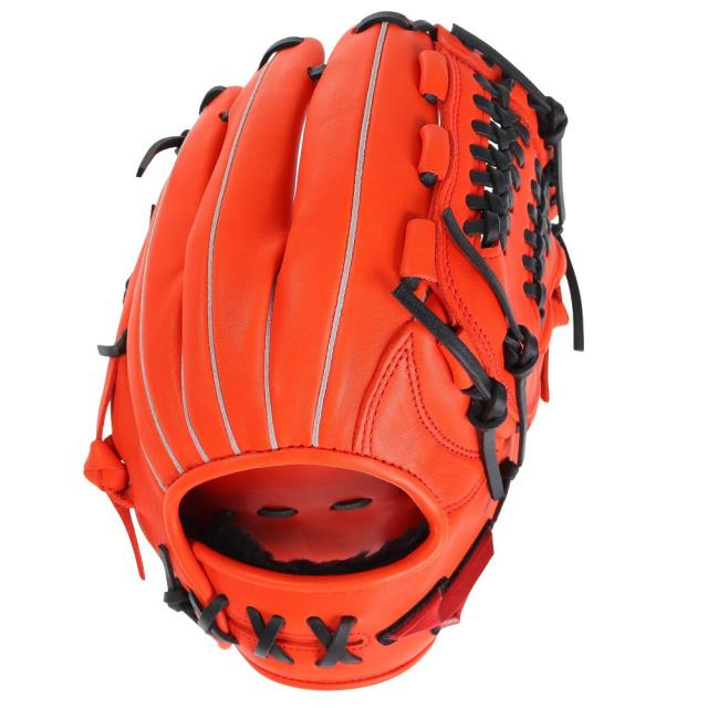 ミズノ(MIZUNO)軟式用グラブ 内野手 野球グローブ 一般 ウィルドライブ レッド AXI仕様 23AW 1AJGR118…