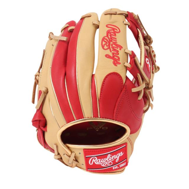 ローリングス(Rawlings)軟式用グラブ 内野手 ハイパーテックカラーズ N62-SC/キャメル GR4HTCN62-SC…の通販は 14,980円