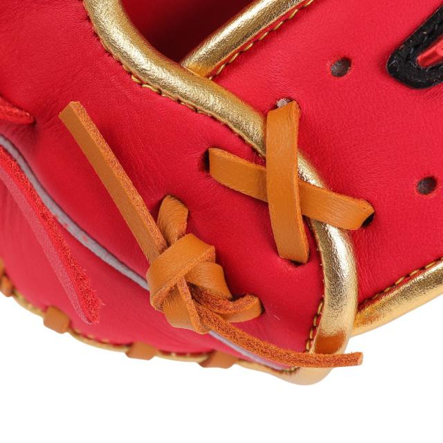 ミズノ(MIZUNO)軟式 グラブ 内野手 野球グローブ 一般 WILL DRIVE RED 1AJGR21703 6249(…_8