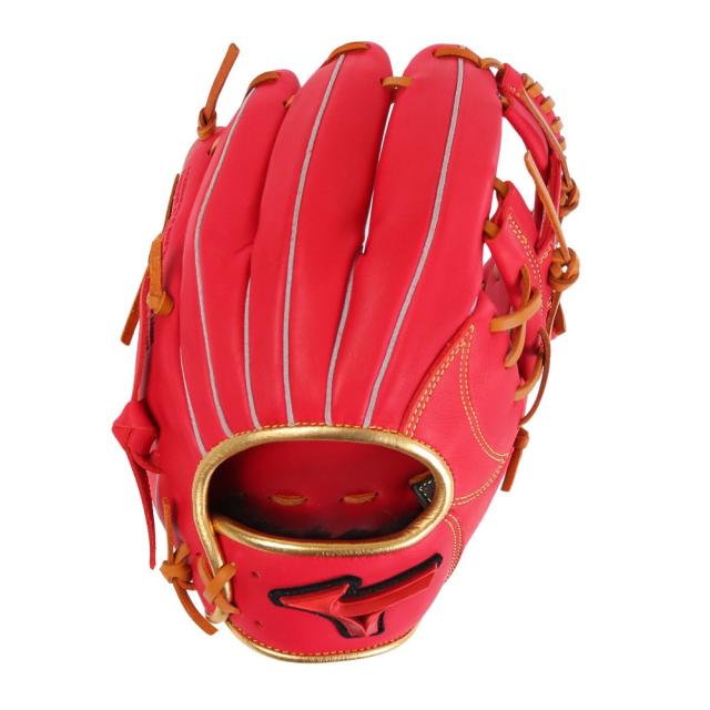 ミズノ(MIZUNO)軟式用グラブ 内野手 野球グローブ 一般 WILL DRIVE RED 1AJGR21703 6249(…の通販は