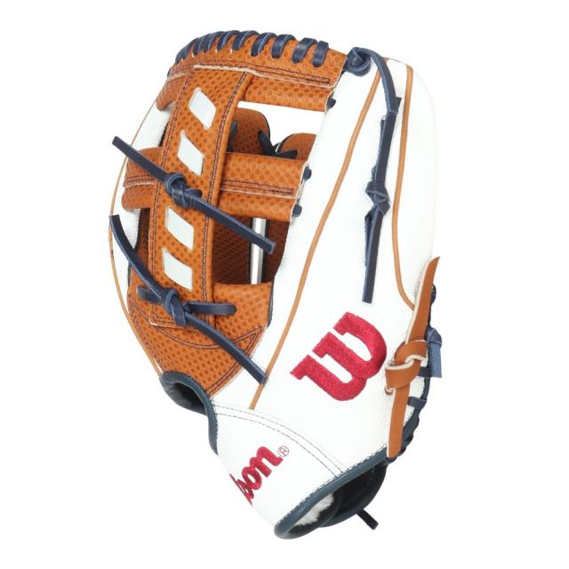 ウイルソン(Wilson)軟式用グラブ 野球グローブ 一般 Wannabe Hero DUAL 内野手用 27型 WBW102…_1