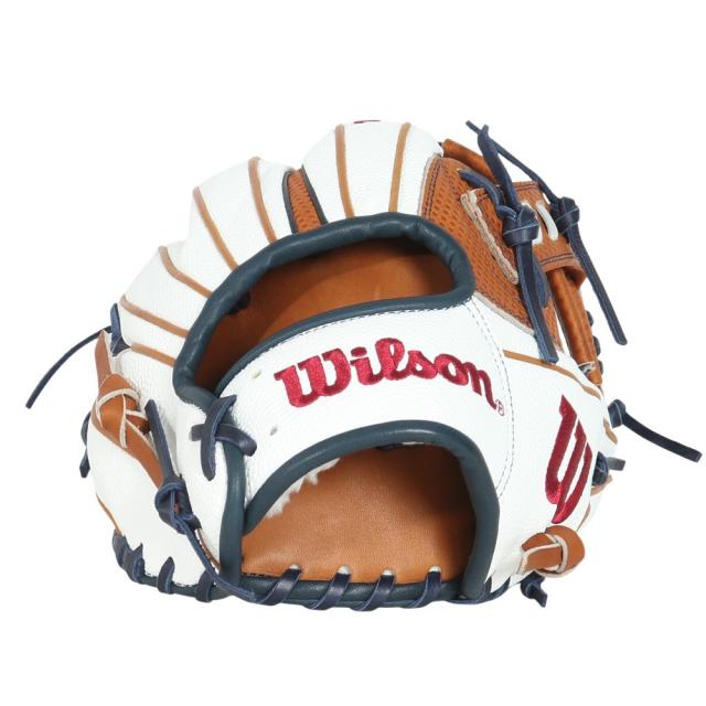 ウイルソン(Wilson)軟式用グラブ 野球グローブ 一般 Wannabe Hero DUAL 内野手用 27型 WBW102…_4