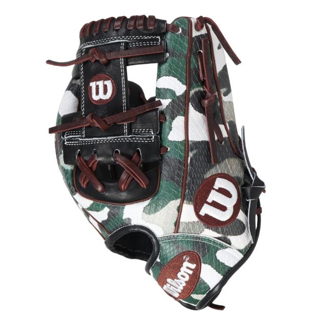 ウイルソン(Wilson)軟式用グラブ 内野手 野球グローブ ワナビー ヒーロー デュアル Wannabe Hero DUAL…_1