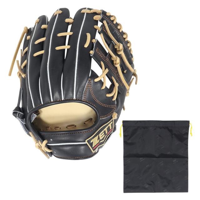 ゼット(ZETT)軟式用グラブ 内野手 野球グローブ 一般 プロステイタス 源田壮亮選手モデル PROSTATUS SE BR…