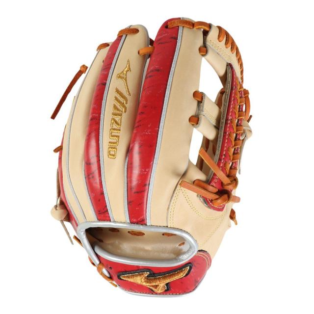 【ポイント10％！】ミズノ(MIZUNO)軟式グラブ 外野手用 野球グローブ 一般 ミズノプロ 2024セレクション B 1AJGR31213 8…_1