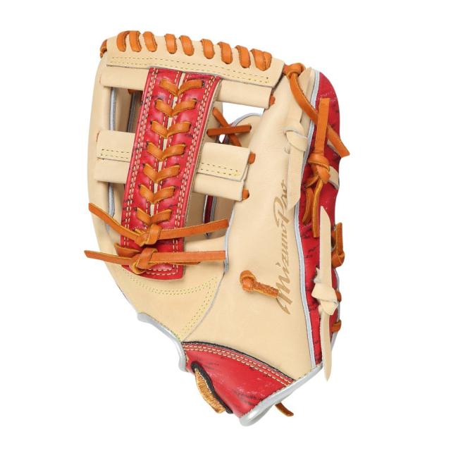 【ポイント10％！】ミズノ(MIZUNO)軟式グラブ 外野手用 野球グローブ 一般 ミズノプロ 2024セレクション B 1AJGR31213 8…_2
