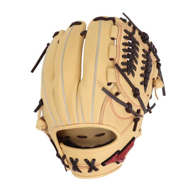 ミズノ(MIZUNO)軟式 グラブ 内野手 野球グローブ 一般 ウィルドライブ レッド AXI 1AJGR14213 8066…