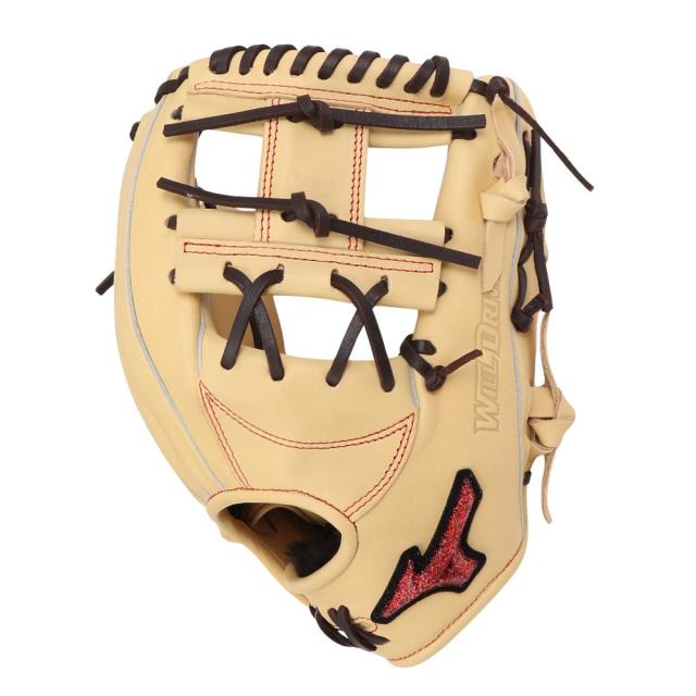 ミズノ(MIZUNO)軟式用グラブ 内野手 野球グローブ 一般 ウィルドライブ レッド AXI 1AJGR14223 8066…の通販は