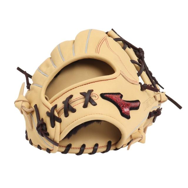 ミズノ(MIZUNO)軟式用グラブ 内野手 野球グローブ 一般 ウィルドライブ レッド AXI 1AJGR14223 8066…の通販は