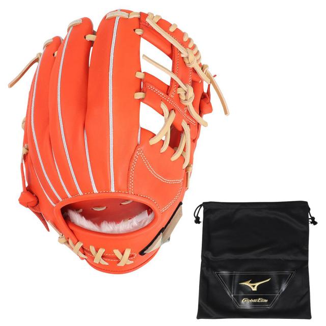 ミズノ(MIZUNO)軟式用グラブ 内野手 野球グローブ グローバルエリート Hselection SIGNA AXI 24A…