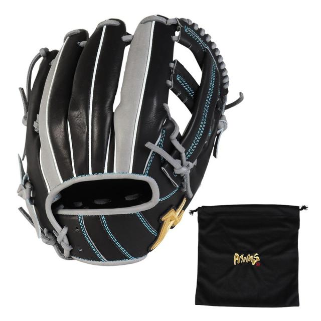 アトムズ(ATOMS)軟式用グラブ 内野手 野球グローブ 一般 ANX-021X25FW(Men’s)