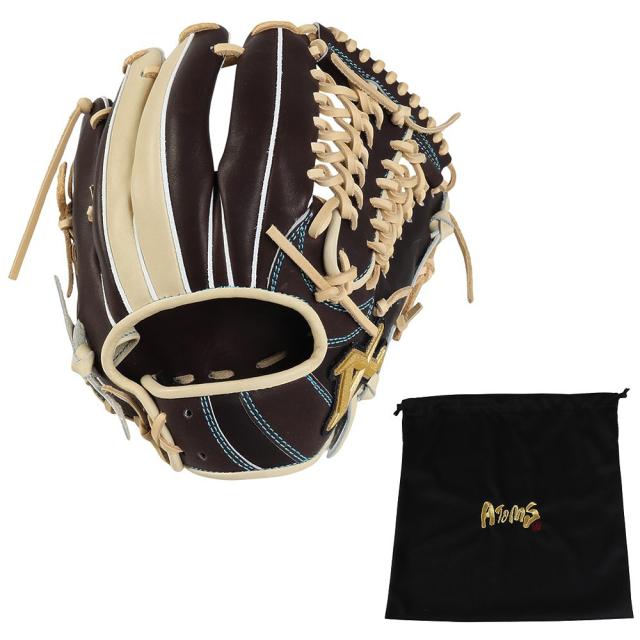 アトムズ(ATOMS)軟式用グラブ 内野手 野球グローブ 一般 ANX-066X25FW(Men’s)