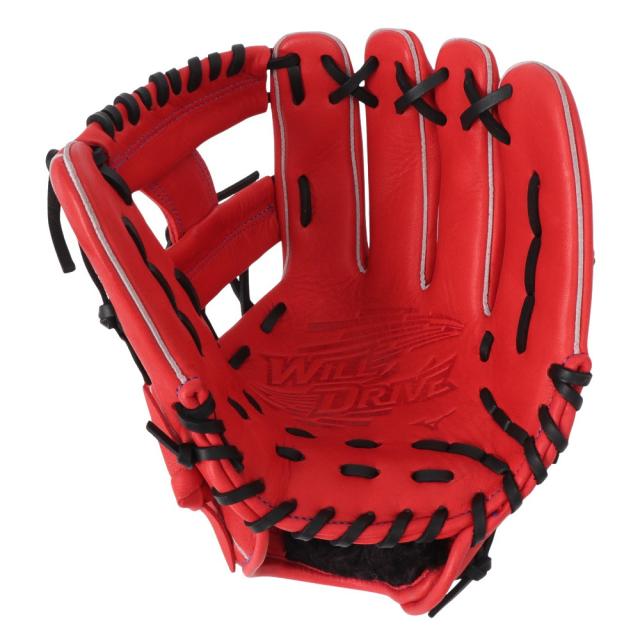 ミズノ(MIZUNO)軟式用グローブ 内野手手向け ベースボール地球儀 ウィルドライブ 青味 押さえる色合い 1AJGR33703 700…