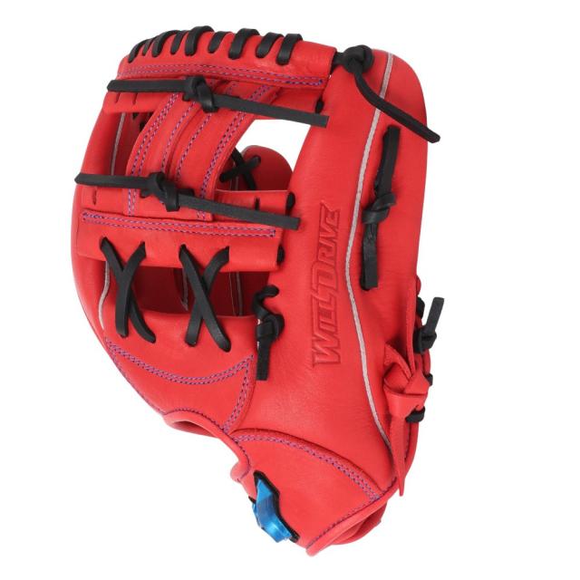 ミズノ(MIZUNO)軟式用グローブ 内野手手向け ベースボール地球儀 ウィルドライブ 青味 押さえる色合い 1AJGR33703 700…