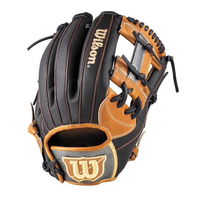 ウイルソン(Wilson)軟式用グラブ 内野手 野球グローブ 一般 INFIELD 87 STN/BLSS WBW104400…