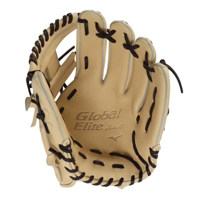 ミズノ(MIZUNO)軟式用グラブ 内野手 野球グローブ 一般 グローバルエリート セレクト 1AJGR34403 8057(…_1