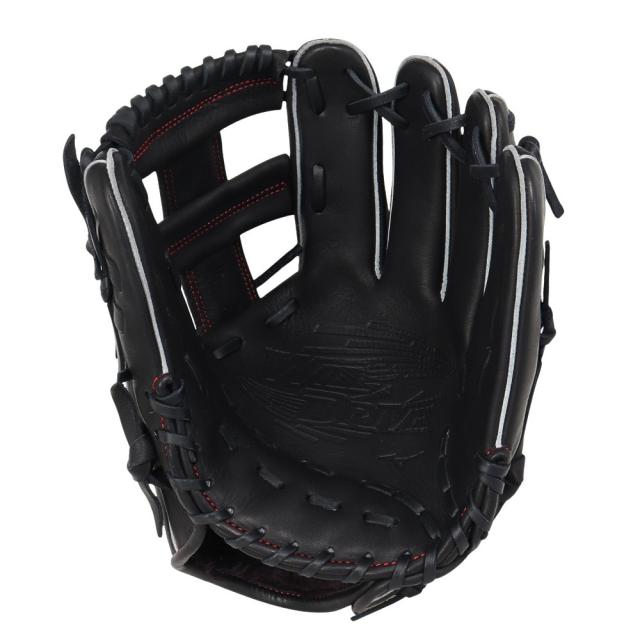 ミズノ(MIZUNO)軟式用グラブ 内野手 野球グローブ 一般 NB ウィルドライブ レッド 1AJGR34603 09(Me…_1