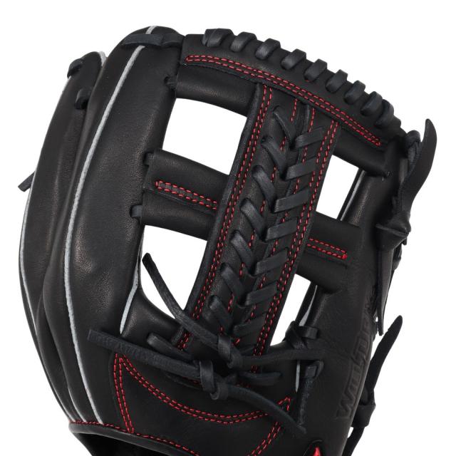 ミズノ(MIZUNO)軟式用グラブ 内野手 野球グローブ 一般 NB ウィルドライブ レッド 1AJGR34603 09(Me…_6