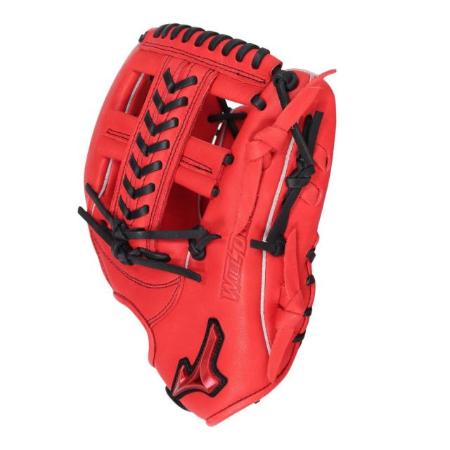 ミズノ(MIZUNO)軟式用グラブ 内野手 野球グローブ 一般 NB ウィルドライブレッド 1AJGR34603 7009(M…_2