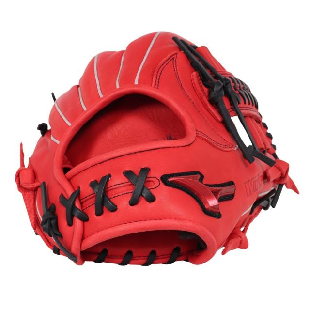 ミズノ(MIZUNO)軟式用グラブ 内野手 野球グローブ 一般 NB ウィルドライブレッド 1AJGR34603 7009(M…_4