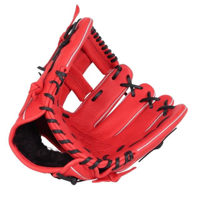 ミズノ(MIZUNO)軟式用グラブ 内野手 野球グローブ 一般 NB ウィルドライブレッド 1AJGR34603 7009(M…_5