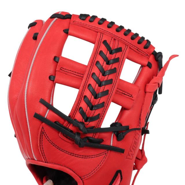 ミズノ(MIZUNO)軟式用グラブ 内野手 野球グローブ 一般 NB ウィルドライブレッド 1AJGR34603 7009(M…_6