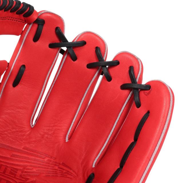 ミズノ(MIZUNO)軟式用グラブ 内野手 野球グローブ 一般 NB ウィルドライブレッド 1AJGR34603 7009(M…_8