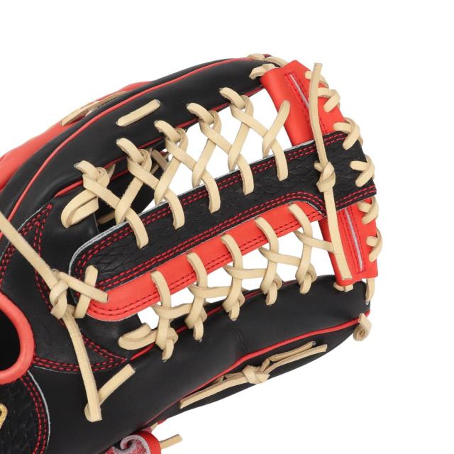ゼット(ZETT)軟式用グラブ 外野手用 野球グローブ 一般 プロステイタス