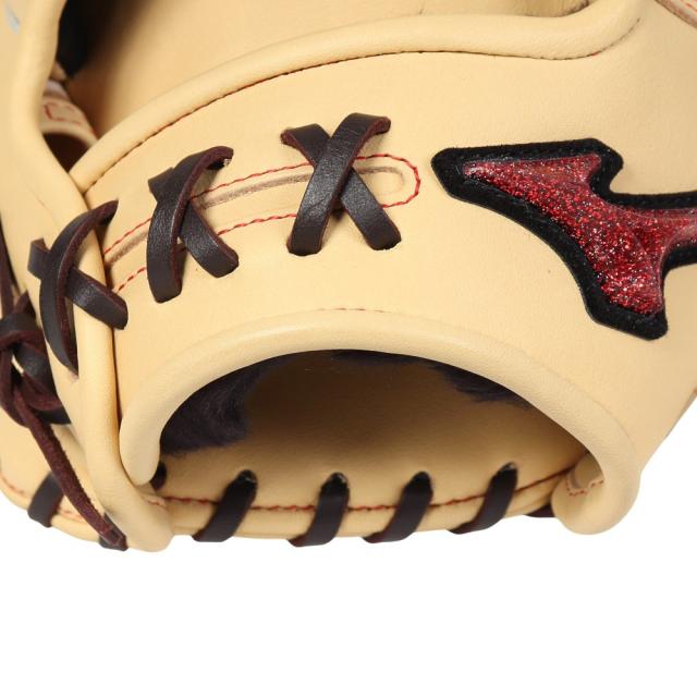 ミズノ(MIZUNO)軟式 グラブ 外野手用 野球グローブ 一般 ウィルドライブ レッド AXI 1AJGR14207 806…_4
