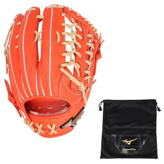 ミズノ(MIZUNO)軟式 グラブ 外野手用 野球グローブ グローバルエリート Hselection SIGNA AXI 24…